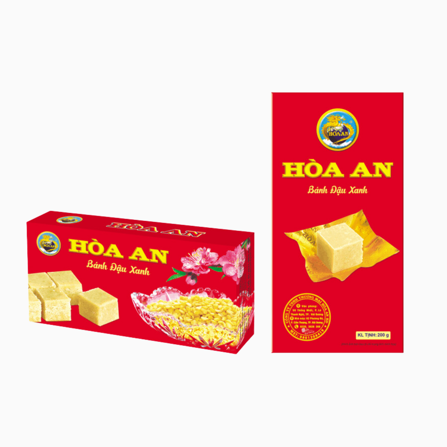 Bánh Đậu Xanh Hòa An 200g