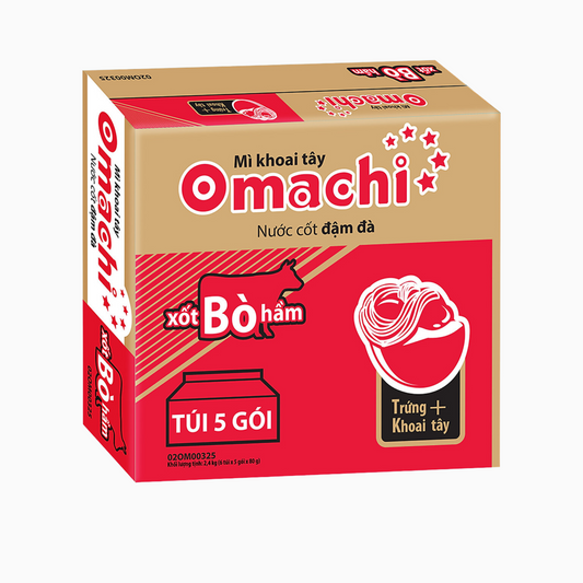 Omachi Noodles with Beef Sauce