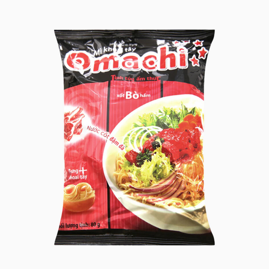 Omachi Noodles with Beef Sauce