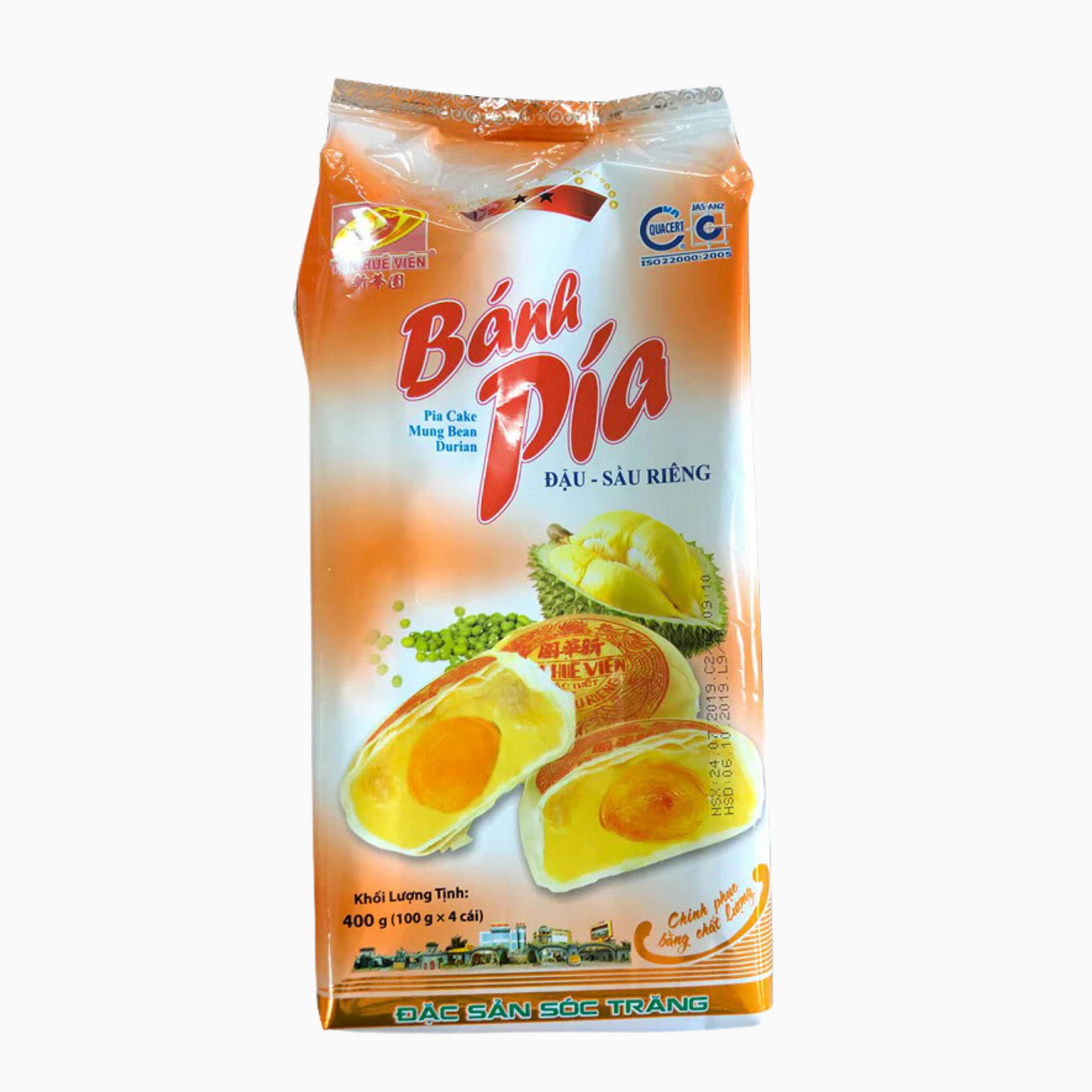 Bánh Pía Có Trứng Tân Huê Viên 400Gram