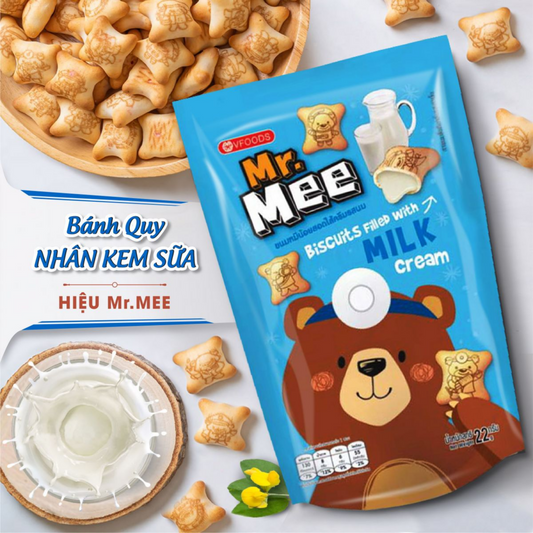 Bánh Gấu Nhân Kem