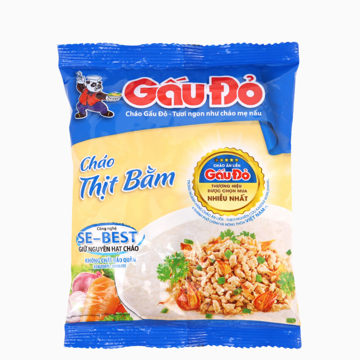 Cháo Thịt Bằm Gấu Đỏ