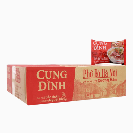 Box of Cung Dinh Beef Pho